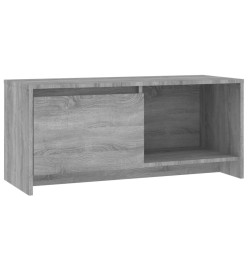 Meuble TV Sonoma gris 90x35x40 cm Aggloméré