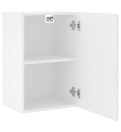 Meubles TV muraux 2 pcs blanc 40,5x30x60 cm bois d'ingénierie