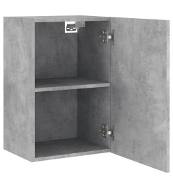 Meubles TV muraux 2 pcs gris béton 40,5x30x60cm bois ingénierie