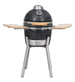 Kamado Barbecue à fumoir Céramique 81 cm