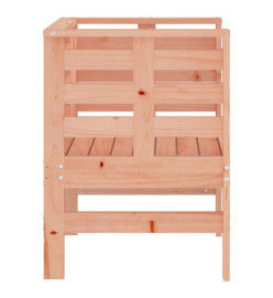 Chaises de jardin lot de 2 61,5x53x71 cm bois massif de douglas