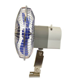 Carpoint Ventilateur 12 V 15,3 cm Argenté