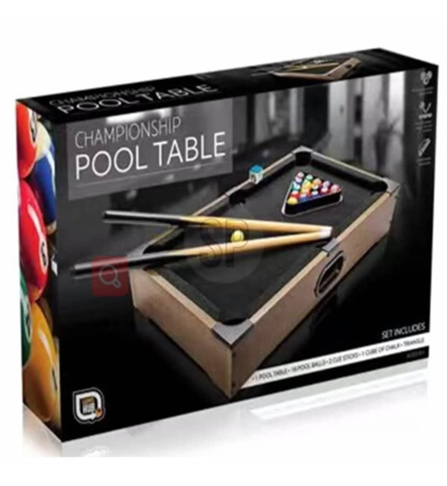 Tender Toys Table de billard 48,5x31x8,5 cm