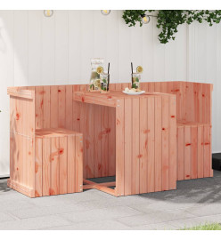 Set de balcon 2 places bois de Douglas massif