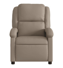 Fauteuil inclinable électrique Cappuccino Similicuir