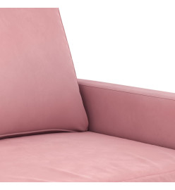 Fauteuil Rose 60 cm Velours