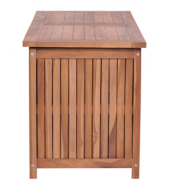 Boîte de rangement de jardin 120x50x58 cm Bois de teck solide