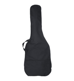 Guitare basse électrique de débutants sac bleu et noir 4/4 46"