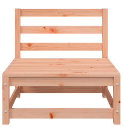 Canapé jardin sans accoudoirs repose-pieds bois massif douglas