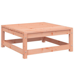 Repose-pied de jardin 70x70x30 cm massif de douglas
