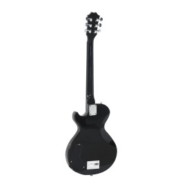 Guitare électrique pour débutants et sac marron et noir 4/4 39"