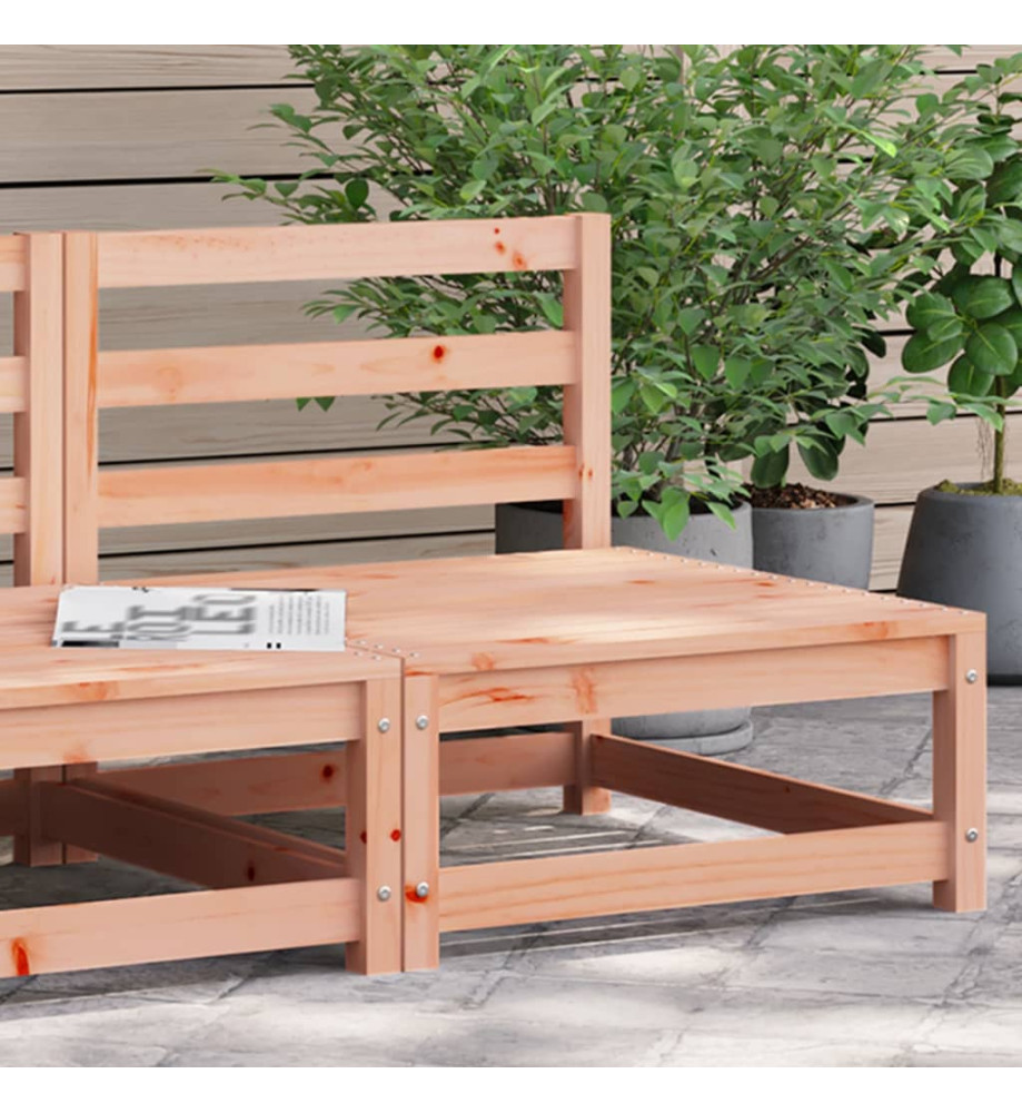 Canapé de jardin sans accoudoirs 70x70x67cm bois massif douglas Canapé de jardin sans accoudoirs 70x70x67cm bois massif douglas