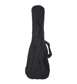 Guitare électrique pour enfants et sac marron et noir 3/4 30"