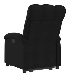 Fauteuil inclinable noir tissu