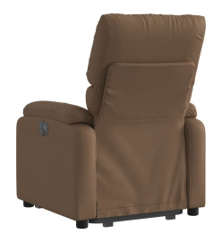 Fauteuil inclinable Marron Tissu