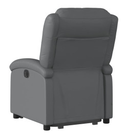 Fauteuil inclinable Gris Similicuir