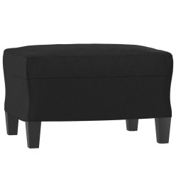 Ensemble de canapés 3 pcs noir similicuir