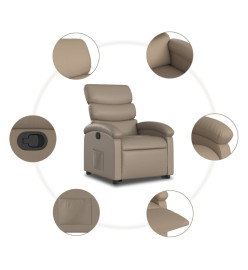 Fauteuil inclinable Cappuccino Similicuir