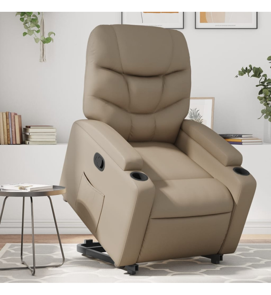 Fauteuil inclinable Cappuccino Similicuir