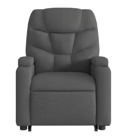 Fauteuil inclinable Gris foncé Tissu