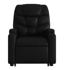 Fauteuil inclinable Noir Similicuir