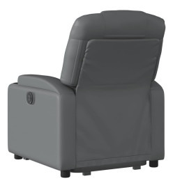 Fauteuil inclinable Gris Similicuir