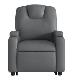 Fauteuil inclinable Gris Similicuir