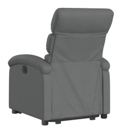 Fauteuil inclinable Gris foncé Tissu