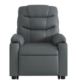 Fauteuil inclinable Gris Similicuir