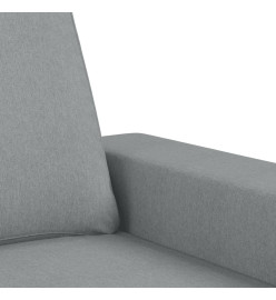 Fauteuil Gris clair 60 cm Tissu