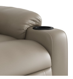 Fauteuil inclinable Cappuccino Similicuir