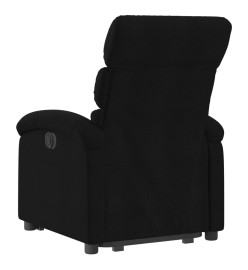 Fauteuil inclinable noir tissu