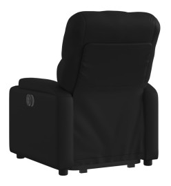 Fauteuil inclinable Noir Similicuir