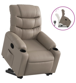 Fauteuil inclinable Cappuccino Similicuir