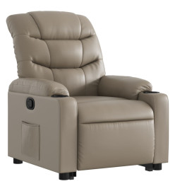 Fauteuil inclinable Cappuccino Similicuir