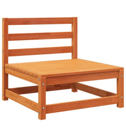Canapé de jardin sans accoudoirs repose-pieds bois pin massif