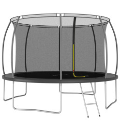 Ensemble de trampoline rond 366x80 cm 150 kg