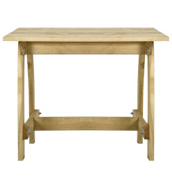 Table de jardin 110x74x75 cm Bois de pin imprégné