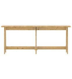 Mobilier de salle à manger de jardin 6 pcs Bois de pin imprégné