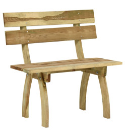 Mobilier de salle à manger de jardin 4 pcs Bois de pin imprégné