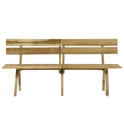 Mobilier de salle à manger de jardin 4 pcs Bois de pin imprégné