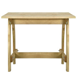 Mobilier de salle à manger de jardin 3 pcs Bois de pin imprégné