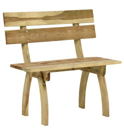 Mobilier de salle à manger de jardin 3 pcs Bois de pin imprégné