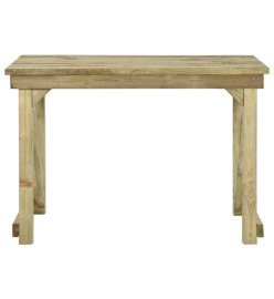 Meubles de salle à manger de jardin 3 pcs Bois de pin imprégné