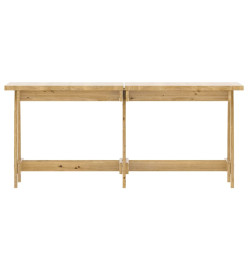 Mobilier de salle à manger de jardin 5 pcs Bois de pin imprégné