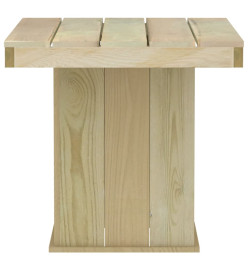Mobilier de salle à manger de jardin 4 pcs Bois de pin imprégné