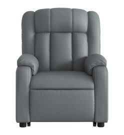 Fauteuil inclinable Gris Similicuir