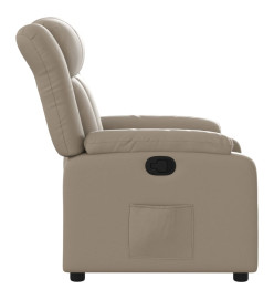 Fauteuil inclinable Cappuccino Similicuir