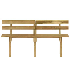 Mobilier de salle à manger de jardin 3 pcs Bois de pin imprégné