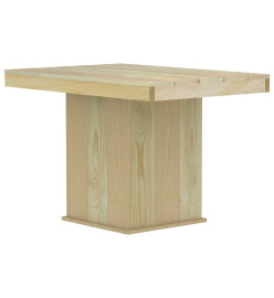 Mobilier de salle à manger de jardin 3 pcs Bois de pin imprégné